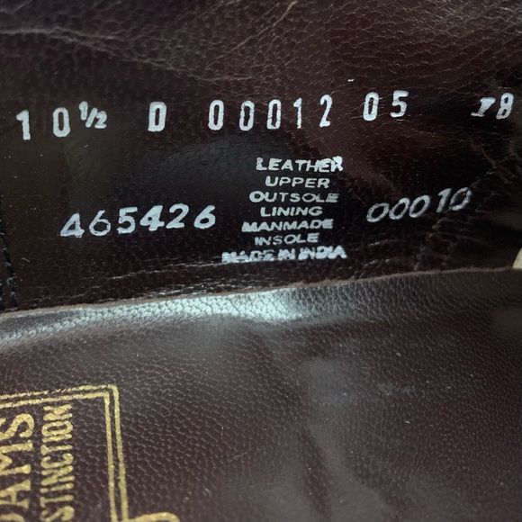 Stacy Adams~Men's Madison Cap Toe Mahogany Oxford~Sz 10.5 - Picture 13 of 15